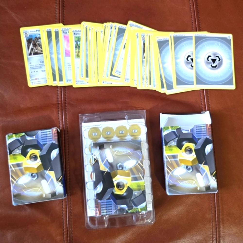 Pokemon Trading Cards - Yellow and Gray